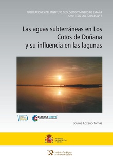 Las aguas subterráneas en los cotos de Doñana y su influencia en las lagunas