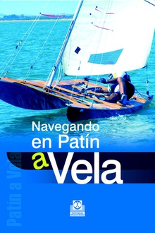 Navegando en patín a vela