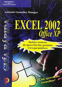 Guía rápida. Excel 2002 Office XP