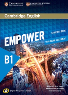 Cambridge English Empower for Spanish Speakers B1 Student's Book with Online Assessment and Practice
