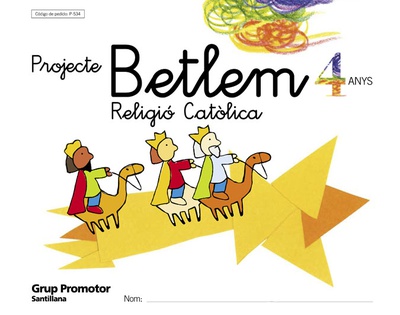 RELIGIO CATOLICA PROJECTE BETLEM 4 ANYS