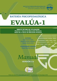 Manual EVALÚA 1. Versión 3.0