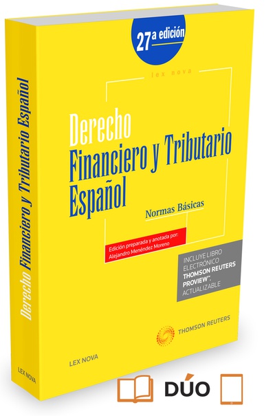 Derecho Financiero y tributario Español. Normas básicas (Papel + e-book)