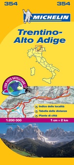 Mapa Local Trentino, Alto Adige