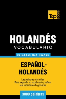 Vocabulario español-holandés - 3000 palabras más usadas