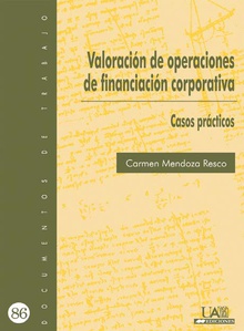 Valoración de operaciones de financiación corporativa.