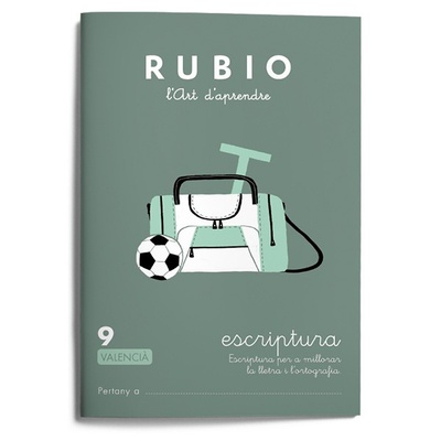 Escriptura RUBIO 9 (valencià)