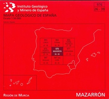 Mapa Geológico de España escala 1:50.000. Mazarrón, 976
