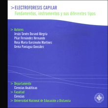 Electroforesis capilar: fundamentos, instrumentación y sus diferentes tipos