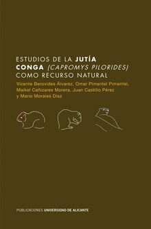 Estudios de la jutía conga (Capromys pilorides) como recurso natural