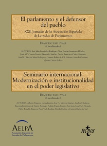 El parlamento y el defensor del pueblo. Seminario internacional: Modernización e institucionalidad en el poder legislativo