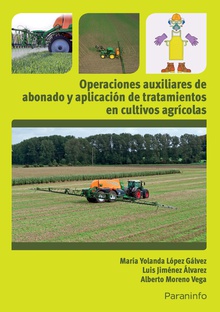 Operaciones auxiliares de abonado y aplicación de tratamientos en cultivos agrícolas