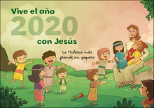 Calendario pared Vive el año 2020 con Jesús