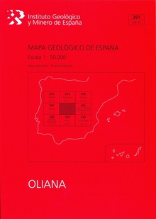 Mapa geológico de España, E 1:50.000. Hoja 291, Oliana