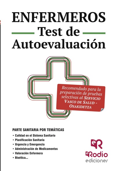 Enfermeros. Test de Autoevaluación. Osakidetza Servicio Vasco de salud