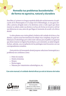 Guía práctica de homeopatía dental de la A a la Z