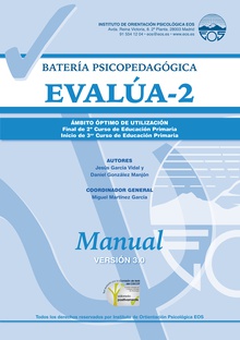 Manual EVALÚA 2. Versión 3.0