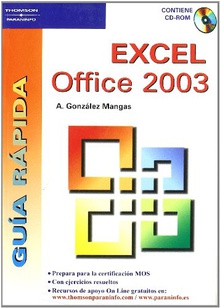 Guía rápida. Excel Office 2003