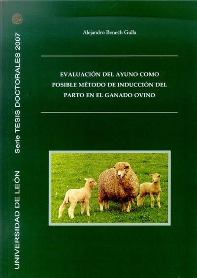 Evaluación del ayuno como posible método de inducción del parto en el ganado ovino