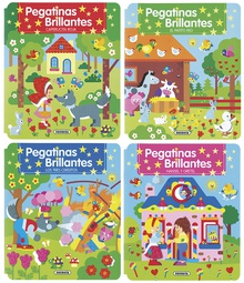 Pegatinas brillantes (4 títulos)