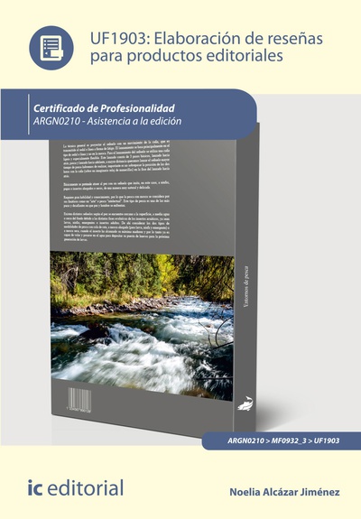 Elaboración de reseñas para productos editoriales. argn0210 - asistencia a la edición