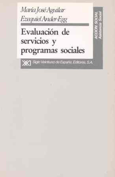 Evaluación de servicios y programas sociales