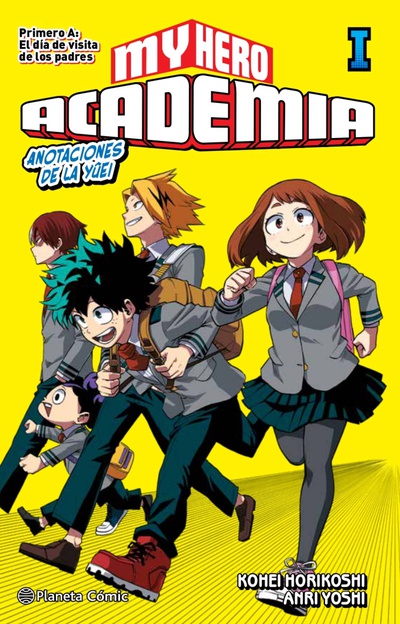 My Hero Academia nº 01 (novela)