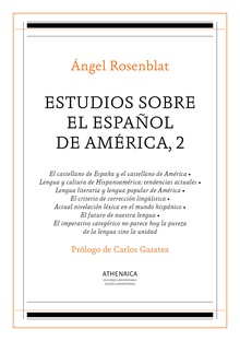 Estudios sobre el español de América, 2