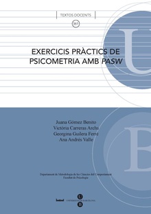 Exercicis pràctics de psicometria amb PASW