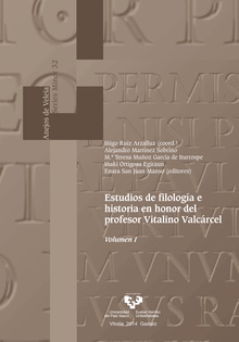 Estudios de filología e historia en honor del profesor Vitalino Valcárcel. Volúmenes I y II