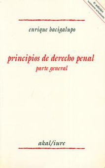 Principios de derecho penal. Parte general.