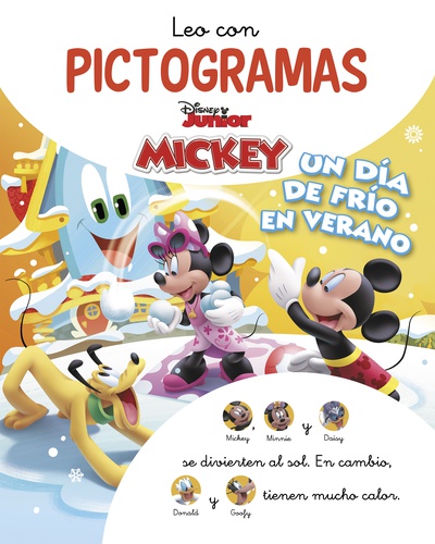 Mickey Mouse Funhouse. Leo con pictogramas. Un día de frío en verano (Disney. Lectoescritura)