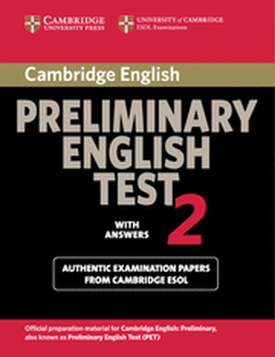 Cambridge Preliminary English Test 2 Student's Book with Answers 2nd Edition