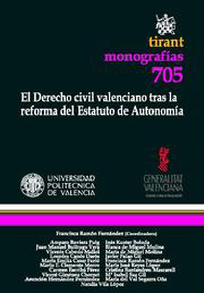 El Derecho civil valenciano tras la reforma del Estatuto de Autonomía