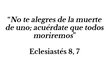 Confesiones de jesuitas, La Mort
